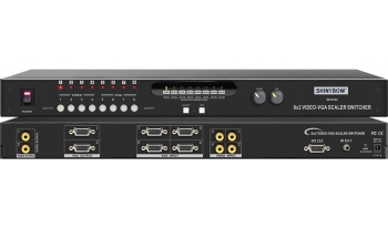 8X2 Composite Video & VGA to Composite Video Selector Switch