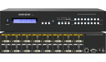8x8 DVI-Audio Matrix Switch