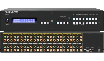 8x8 COMPONENT•DIGITAL•AUDIO MATRIX SWITCHER