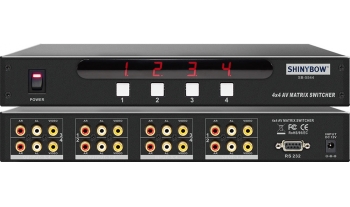 4x4 AV MATRIX SWITCHER