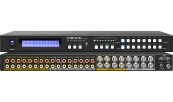 8x8 COMPOSITE VIDEO•AUDIO MATRIX SWITCHER