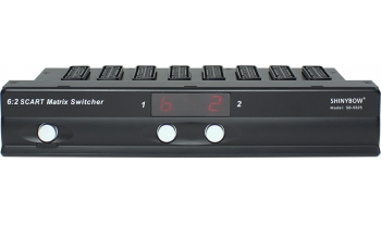 6x2 SCART MATRIX SWITCHER