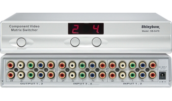 4x2 COMPONENT AUDIO MATRIX SWITCHER