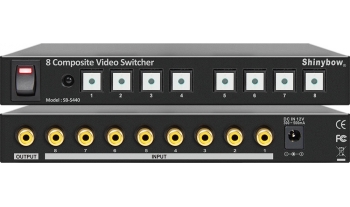 8x1 COMPOSITE VIDEO ROUTING SWITCHER