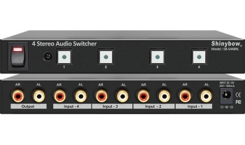 4x1 Stereo Audio SWITCHER 4x1 Stereo Audio SWITCHER
