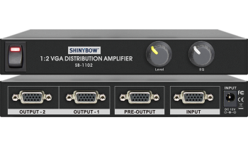 1x2 VGA DISTRIBUTION AMPLIFIER (VGA BOOSTER)