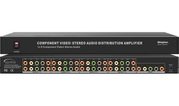 1x8 COMPONENT VIDEO-AUDIO DISTRIBUTION AMPLIFIER