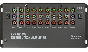 1x9 COMPONENT•DIGITAL•AUDIO DISTRIBUTION AMPLIFIER