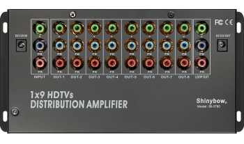 1x9 COMPONENT•DIGITAL•AUDIO DISTRIBUTION AMPLIFIER