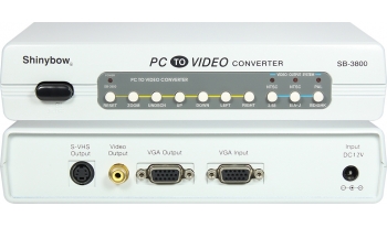 PC-VGA  To  NTSC‧PAL VIDEO CONVERTER