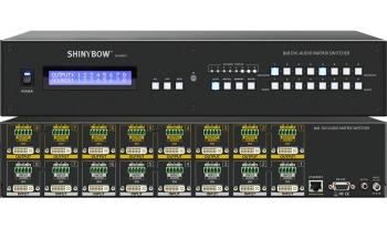 8x8 DVI-Audio Matrix Switch