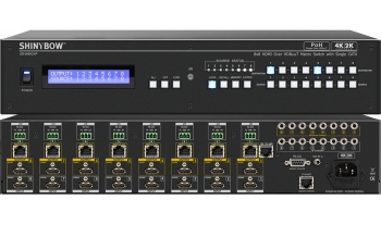 8x8 HDMI HDBaseT Matrix Switcher (PoH)