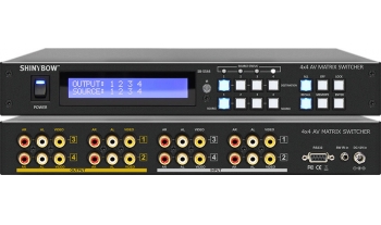 4x4 AV MATRIX SWITCHER