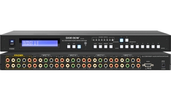 8x2 COMPONENT•AUDIO MATRIX SWITCHER