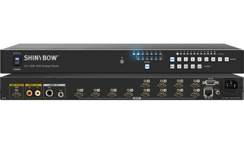 12:1 HDMI 4K2K Routing Switcher with Mic / Aux
