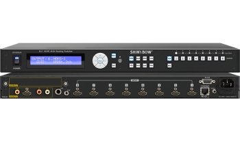 8:2 HDMI 4K2K Routing Switcher with Mic / Aux