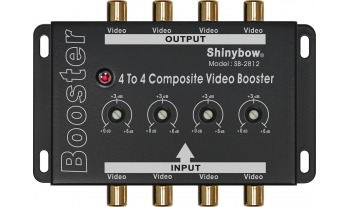 4 To 4 COMPOSITE VIDEO (RCA) BOOSTER