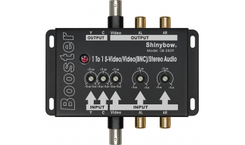 1 To 1 COMPOSITE (BNC)•S-VIDEO•AUDIO BOOSTER