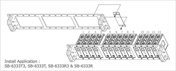 6001HDBaseT Transmitter and Receiver EXTENDER PANEL