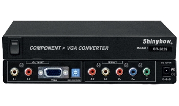 COMPONENT To VGA CONVERTER COMPONENT To VGA CONVERTER