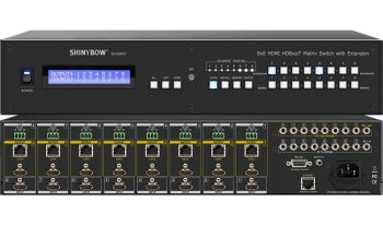 8x8 HDMI-HDBaseT MATRIX SWITCH