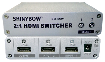 2x1 HDMI Matrix Switcher