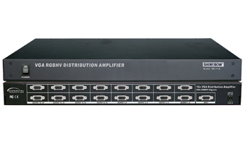 1x16 VGA Distribution Amplifie 1x16 VGA Distribution Amplifie