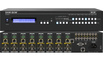 8x8 HDMI & HDBaseT Over Single CATx Matrix Routing Switch 