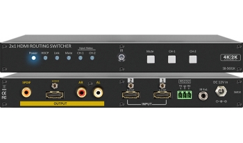 2x1 HDMI Routing Switcher
