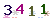 3411